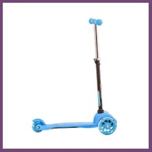 Twist Işıklı Scooter Mavi 40 kg Kadar Gambera1