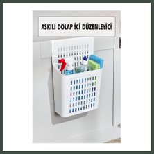 Bezos Askılı Dolap Içi Düzenleyici & Sepet Raf Organizeri & Çok Amaçlı Düzenleyici & Deterjanlık Şampuanlık Nhr