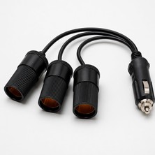 Prime Life 3'lü Araç Çakmaklık Çoklayıcı Çakmaklık Çoğaltıcı Çakmaklık Dağıtıcı 12V/24V