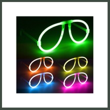 Bezos Neon Glow Fosfor Gözlük ? Festival & Parti (12'li Set) Nhr