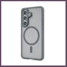 Bezos Samsung Galaxy A27 5g Loji Magsafe Kapak - Gri Bhs