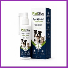 Pati Glow Patiglow Kedi ve Köpek Ağız ve Diş Bakım Spreyi 50 ml Bty