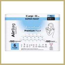 Bezos Premium Plus Airbag Comfort Bebek Bezi 6 Beden 32 Adet Za