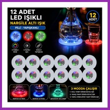 Salmore Rgb LED Nargile Altı Işık 12?li Set Bty
