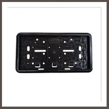 Nexora Living Çerçeveli Motosiklet Plakalık Plaka Altlığı Siyah 26X17CM 1 Adet Nxrlvng