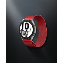 TeknoKapsül Watch 20MM Metal Mıknatıslı Kordon (Saat Değildir) - Kırmızı