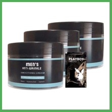Astraltech Süper Mens 3 Adet SNMP20328 Smoothing Cream 100 ml Antiwrinkle Erkek Yüz Cilt Kremi + Yanında Jel Bezoss