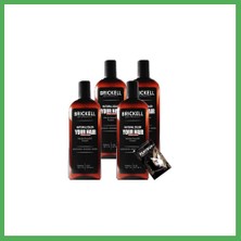 Astraltech Brickell Erkeklere SNMP20364 4 Adet 237 ml Saçsakal Şampuanı Brickell Antibeyaz + Yanında Jel Bezoss