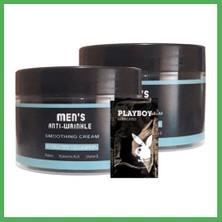 Astraltech Süper Mens 2tane 100 ml SNMP20300 Antiwrinkle Erkek Yüz Cilt Kremi Smoothing Cream + Yanında Jel Bezoss
