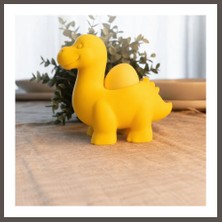 Nexora Living 3D Baskı Dinozor Yumurtalık - Sevimli Eggosaurus Yumurta Tutucu-Sarı Nxrlvng