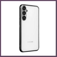 Bezos Samsung Galaxy A34 5g Kılıf Lensli Silikon - Siyah Bhs
