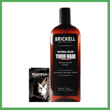 Astraltech Brickell Erkeklere Özel Anti-White Beyazlık Giderici 237 ml Saç Sakal Bakım Şampuanı + 1 Hediye Jel ASIMX:0022 Bezoss