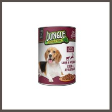 Jungle Köpek Konserve Kuzulu 400GR 1 Adet Nxrlvng