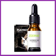 Salmore Zeropore DOLCE2:0009 30 ml Instant Perfection Serum Boyun Dekolte Yüz Cilt Bakım Genç Serumu + 1AD. Jel Hediy.e Bty