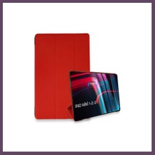 Bezos iPad Mini 3 Kılıf Tablet Smart Kılıf - Kırmızı Bhs