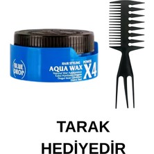 Blue Drop Aqua Wax X4 150ML & Morco Çatal Şekil Tarak Hediye