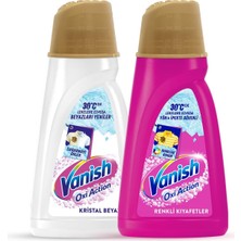 TeknoKapsül Vanish Kosla Multipower Renkliler ve Beyazlar Için Leke Çıkarıcı ve Çamaşır Deterjanı Güçlendirici Set (2 x 1000 Ml)