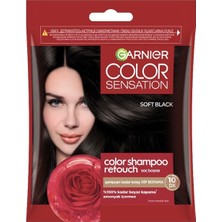 Garnier Color Sensation Color Shampoo - Şampuan Boya No: 2.0 Soft Black