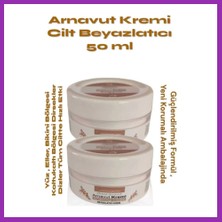 Salmore Süper Three Brand Whitening Cream Arnavut Kremi 100 ml Kremi x 2 Adet Bty