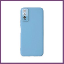 Bezos Vivo Y11S Kılıf Lansman Glass Kapak - Mavi Gambera1