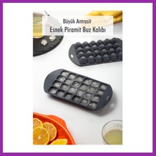 Bezos Büyük Antrasit Piramit Buz Kalıbı (13*24*2 Cm) BEZ10