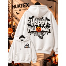 Nuatex Cadılar Bayramı Halloween 3 Iplik Şardonlu Regular Kalıp Sweatshirt Kanguru Cepli Hoodie Serisi