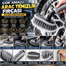 Aslanoğlu Store Tcx Çok Amaçlı Araç Temizlik Fırçası – Oto Iç ve Dış Yüzeyler, Koltuk, Halı, Torpido ve Jant Için E