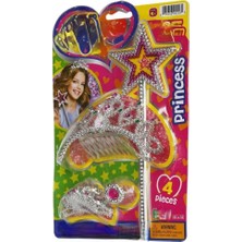 Aslanoğlu Store Tcx S01002256 Kokoş Set Taç/asa Simli 4prç