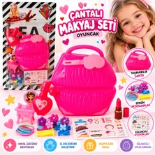 Aslanoğlu Store Tcx Mkj-22 Kartela Çantalı Makyaj Seti Oyuncak