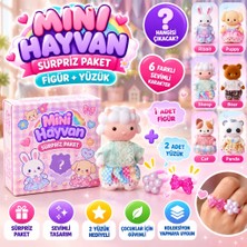 Aslanoğlu Store Tcx Mini Hyvan Sürpriz Paket Fgür-Yüzük