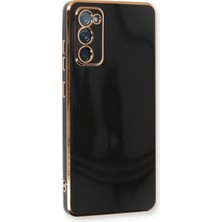 Pamukia Samsung Galaxy S20 Fe Kılıf Volet Silikon - Siyah