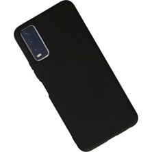 Pamukia Vivo Y11S Kılıf Nano Içi Kadife Silikon - Siyah