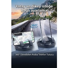 Nisline Ford Focus 1 1998-1999-2000-2001-2002-2003-2004 360° Dönebilen Yapışkanlı ve Numaratörlü Araç Telefon Tutucu Fosforlu Oto Park Numaratörü