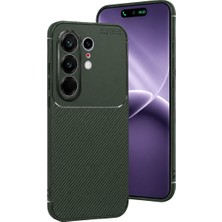 Aslanoğlu Store Tecno Camon 50 Pro 5g Auto Focus Karbon Kapak - Koyu Yeşil