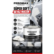 Feromax Polyester Süper Soft Beyaz Macun 2,7 kg