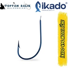 İkado 496 Serisi Profesyonel Çipura İğnesi - Black Nickel