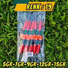 İtimat Av Shiny Hassas Olta Şamandırası (Balıkçı Mantarı) Renk: 19 - 9 Gr