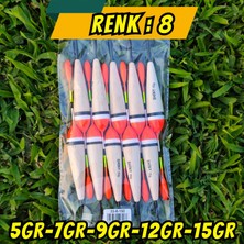 İtimat Av Shiny Hassas Olta Şamandırası (Balıkçı Mantarı) Renk: 08 - 5 Gr