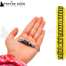 Itimat Av Triivi Mini Tırnak Makası - Paslanmaz Çelik Ergonomik Cep ve Çanta Tipi (Adet)