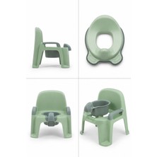 Marvielle Lazımlık 004 Soft Yeşil Adet Fiyatıdır - Klozet Adaptörü & Lazımlık