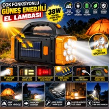 Popüler Sepet Çok Fonksiyonlu Elde Güneş Enerjili Lamba – 38W