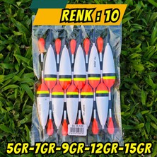 İtimat Av Shiny Hassas Olta Şamandırası (Balıkçı Mantarı) Renk: 10 - 7 Gr
