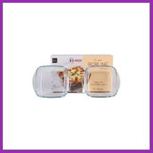 Salmore Sıgmaglass 300CC 2lı Bılbao Cam Fırın Kabı Bty