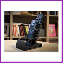 Salmore 3D Baskı Tv Kumandası ve Masaüstü Organizer - Uzaktan Kumanda Düzenleyici Stand-Siyah Bty