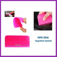 Salmore Ppf/tph Silikon Çekçek Ragle Cam Filmi Çekme Uygulama Aparatı Pembe 12X7.5CM Bty