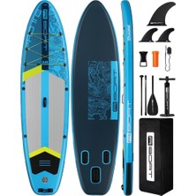 Air Power AI07 Şişme Paddle Board Sup Seti 351X89X15 cm – 210 kg Kapasiteli Stand Up Paddle Board