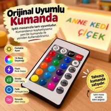 Bilmiş Çocuk Işıklı Masa ve Işıklı Tabla Yedek Kumandası – 16 Renk Seçenekli Rgb Uzaktan Kumanda