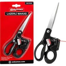 Eco Lounge Lazerli Terzi Makas Pilli Kırmız Lazer Plastik Saplı EMV-5690 BX40