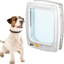 Ferplast Swıng 11 Kedi-Köpek KAPISI,BEYAZ,21.8X25.5, Standard