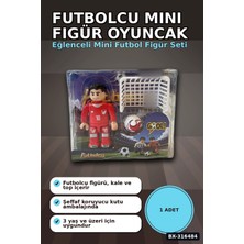 Eco Lounge Futbolcu Mini Figür Oyuncak - Karışık Ülkeler Serisi Tekli Paket, 1 Adet BX-316484